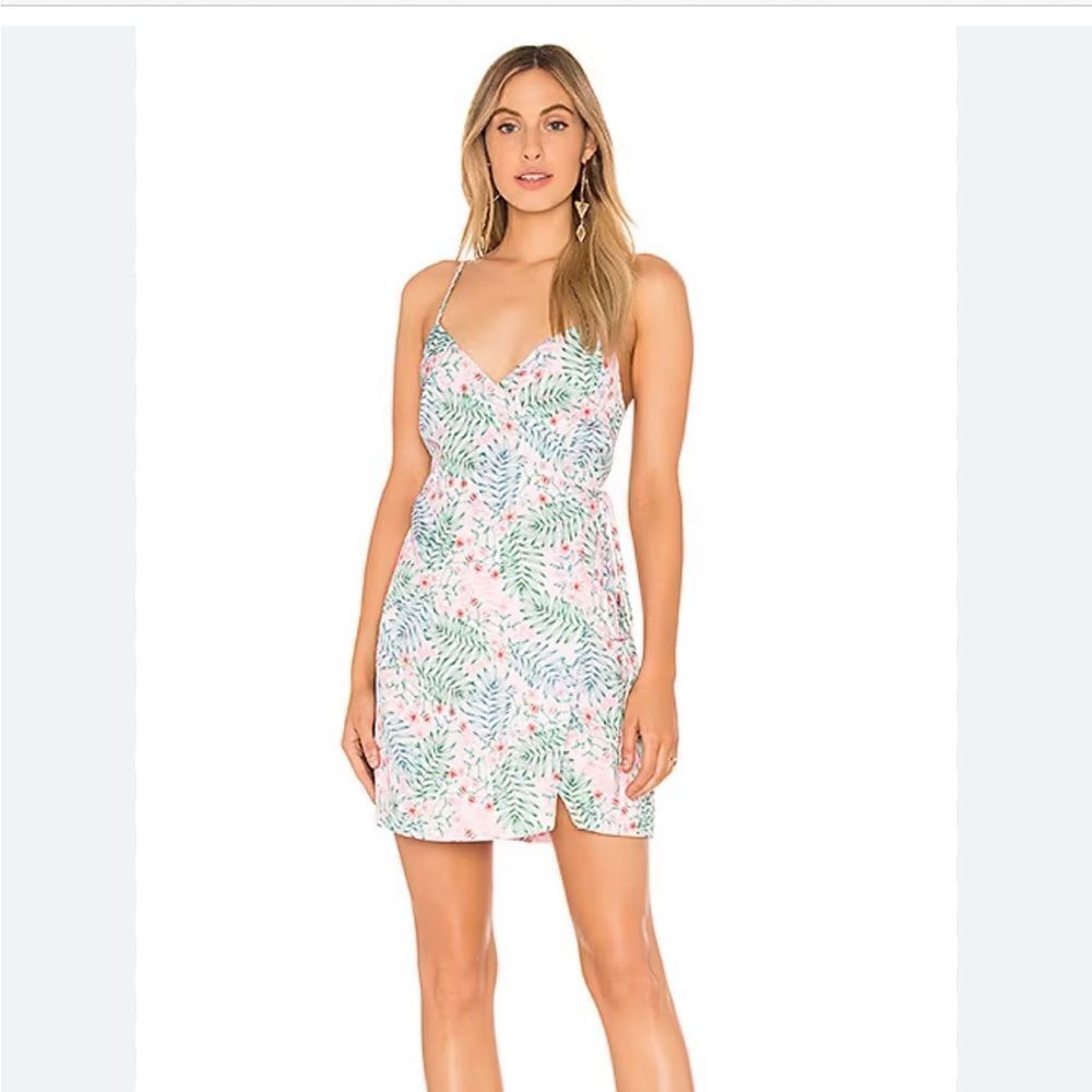 MAJORELLE Nina mini Dress in Pink Tropical Size small